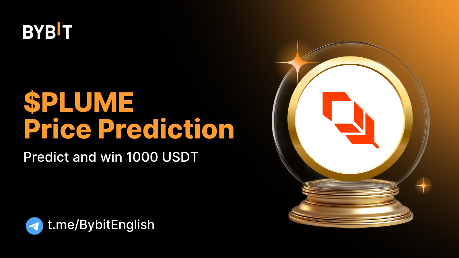 Bybit Announcement | Community Predictions: Predict PLUME Price and Win  1000 USDT